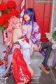 Coser@Byoru: Yae Miko x Raiden Shogun (95 photos) P14 No.f2fc5b Image No. 163